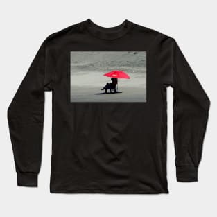 Nicaragua - Parasol sur la Plage de Las Penitas Long Sleeve T-Shirt